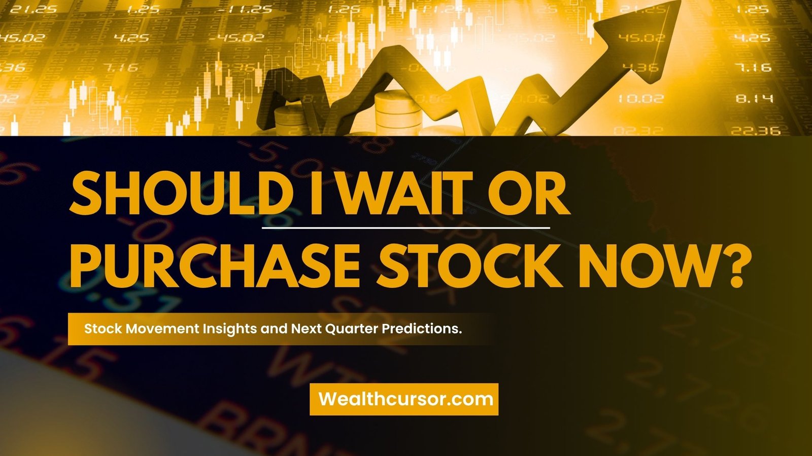 Should I Wait or Purchase Stock Now?